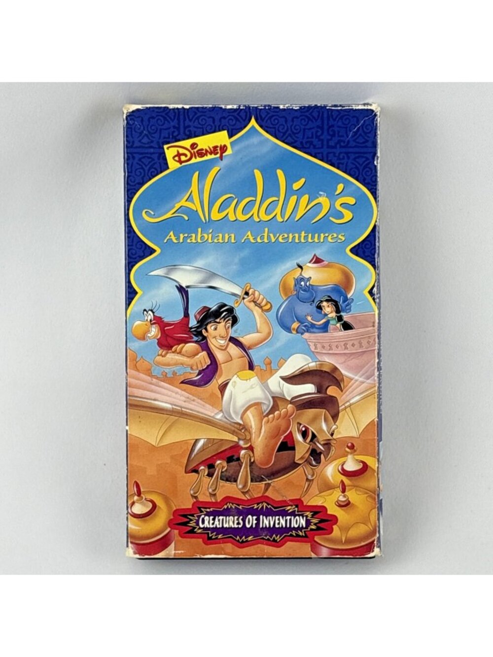 Aladdin's Arabian Adventures Creatures of Invention VHS 1995 Disney Video Tested